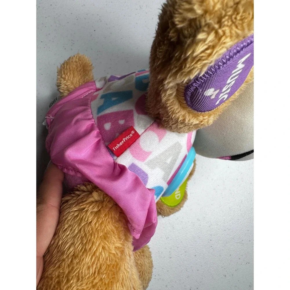 Fisher-Price Laugh & Learn Smart Stages Sis Plush Puppy Interactive Toy‎ Pink